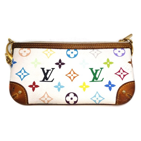 Louis Vuitton Accessory Pouch Pochette MM Mila Multicolor - Picture 1 of 13